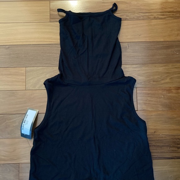 NWT! - Blue Blush | Mask Turtleneck Crop Top - Picture 3 of 3